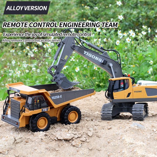 1/20 RC Auto Alu Bagger 11CH Technik Fahrzeug Spielzeug Ferngesteuert - Bild 8 von 28