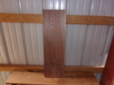 1 PC WALNUT LUMBER WOOD KILN DRIED BOARD 27 5/16" X 8 7/16" X 15/16" LOT 276Q