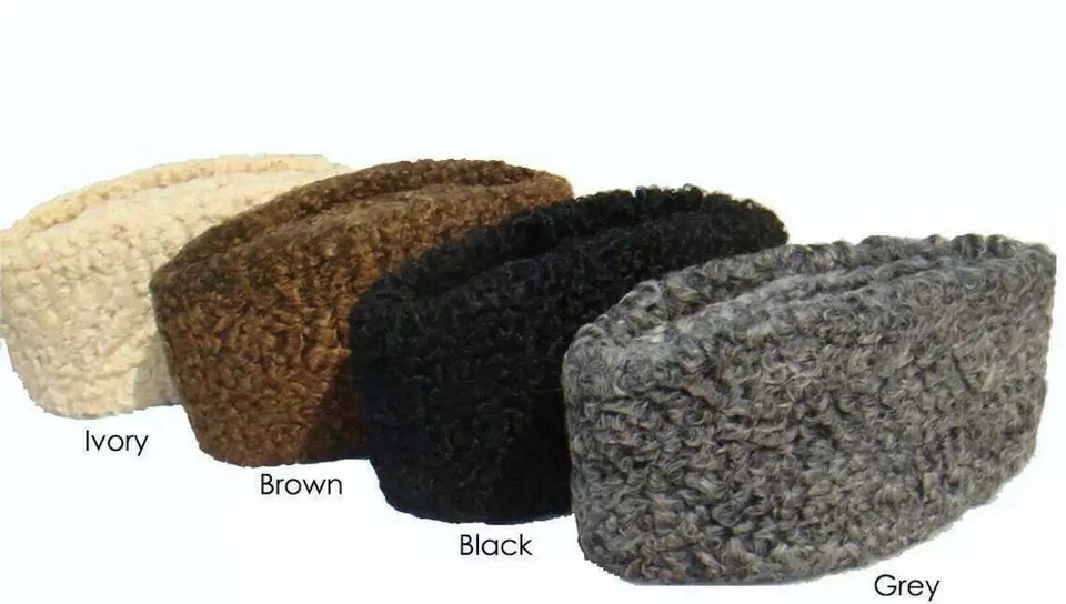 Sombrero Karakul Para hombres Gorra Jinnah Piel de Oveja Sombrero Gorra de Piel Invierno Prendas para la Cabeza Sombrero Musulmán Foto 2 de 4
