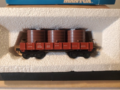 Vintage Blue Box Mantua 723-020 Pennsylvania 1860 Water Car OB NOS Made in USA - Bild 2 von 9