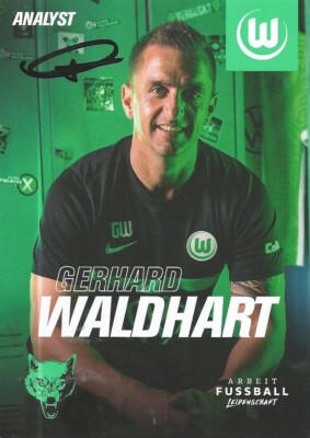 Gerhard Waldhart / VFL Wolfsburg Women / 2021-2022 Season / Autograph Card
