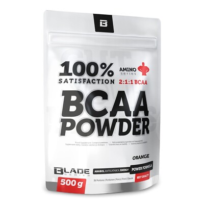 Hi Tec Nutrition - 100% BCAA Pulver + Glutamin - 500g - BLADE Series