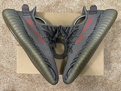 Adidas Yeezy Boost 350 V2 Beluga 2.0 Size 8 Grey Bold Orange Adidas Yeezy Boost 350 V2 Beluga 2.0 Size 8 Grey Bold Orange
