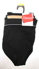 Hanes Originals Women's Seamless Rib Hi-Leg Bikini Underwear, 3-Pack Size Large