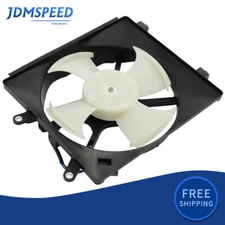 A/C Radiator Condenser Cooling Fan For 2001-2005 Honda Civic LH Sedan Coupe