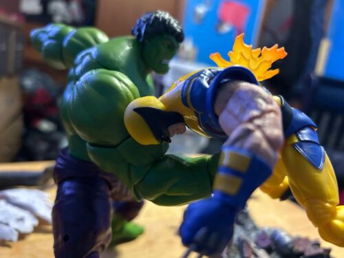 NEW INCREDIBLE HULK ACTION FIGURE AVENGERS SUPERHERO STATUE COLLECTIBLE 8" TOYS - Picture 4 of 12