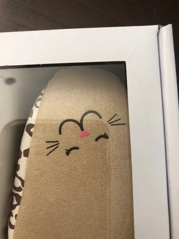 Rosie Pope Playful Leopard Crib Shoes  6-9  Months      65d - Image 3 of 4