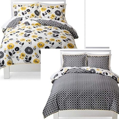 Room Essentials Reversible King Size Floral Reversible Duvet