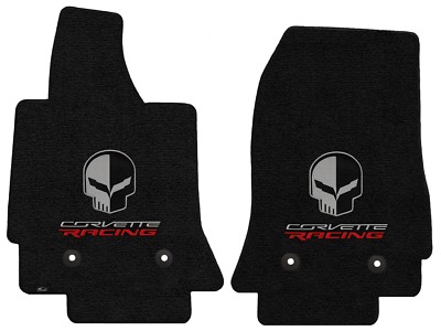 Lloyd Mats C7 Corvette Jake & Corvette Racing Ebony Floor Mats (2014-2019)