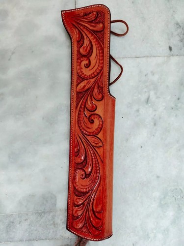 HENRY MARES LEG LEATHER SCABBARD HOLSTER - LOOP-SHOULDER STRAP - USA Maker - Picture 7 of 7
