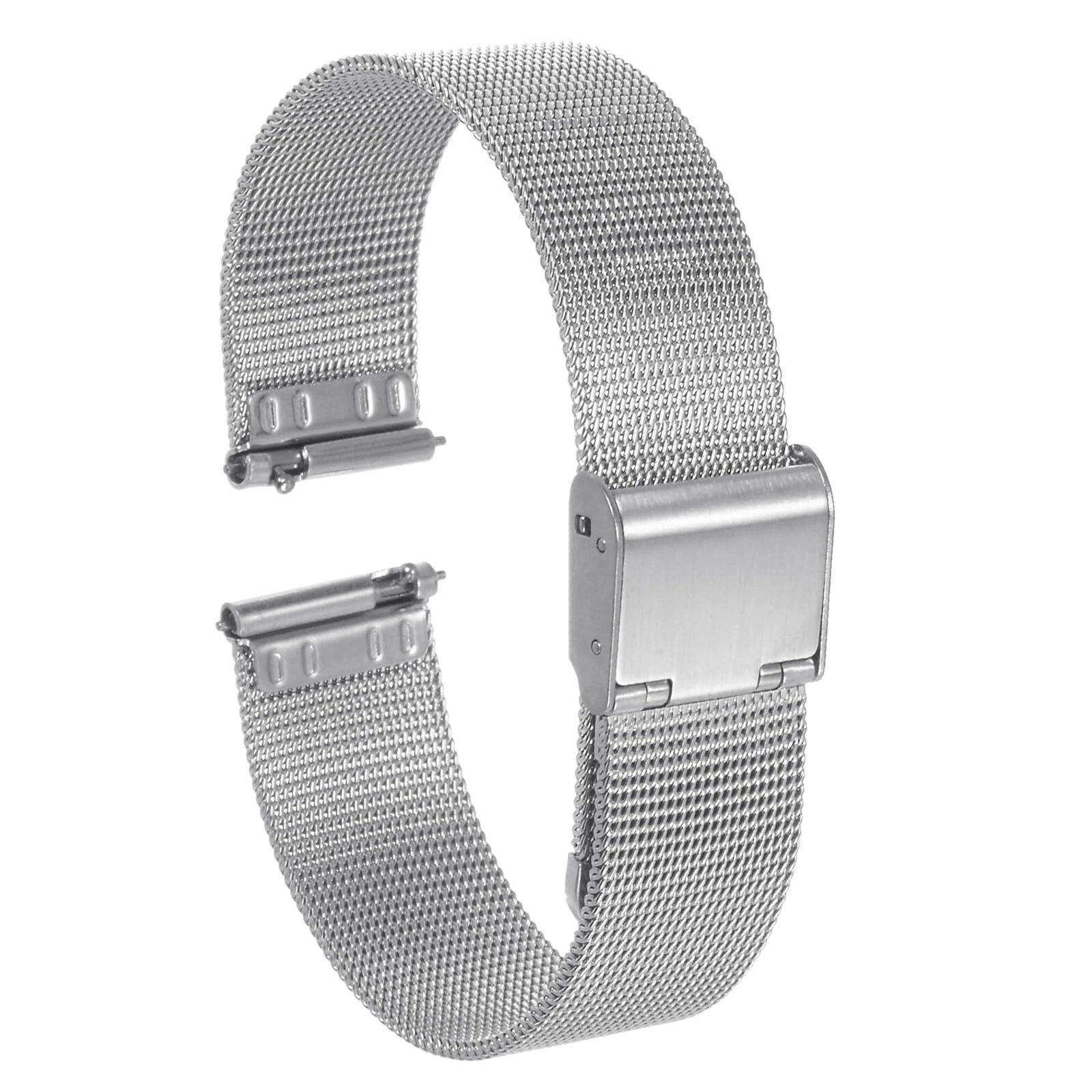 VETEMENTS Bracelet de Montre en Maille en Acier Inoxydable de 12 mm à Dégagement Rapide...