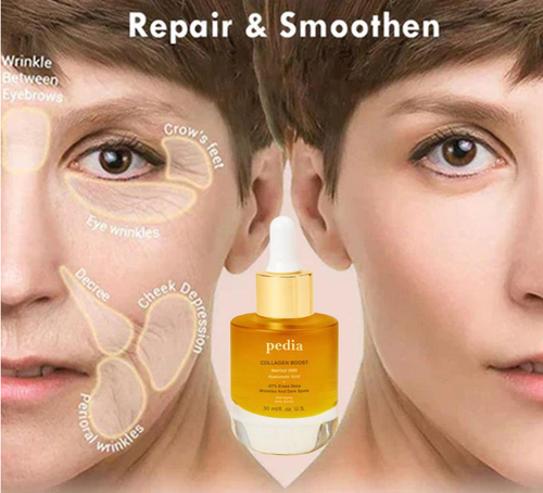 facial vitamine c serum boost AND collagen face serum DOUBLE PACK Uk Seller - Picture 9 of 13