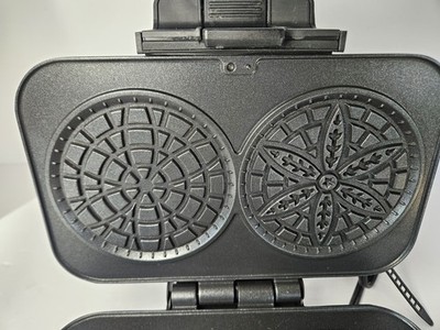 Cuisinart Pizzelle Press WM-PZ10 Italian Waffle Maker Tested Works