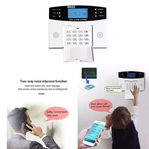 E26 WiFi+US 4G Wireless Wired Home Security Alarm System+Alexa+Google+TUYA APP - Picture 15 of 18