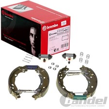 BREMBO BREMSBACKEN VORMONTIERT HINTERACHSE PASSEND FÜR CITROËN C3 C4 DS3 DS DS