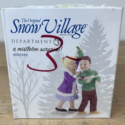 Department 56 Snow Village A Mistletoe Surprise accessory