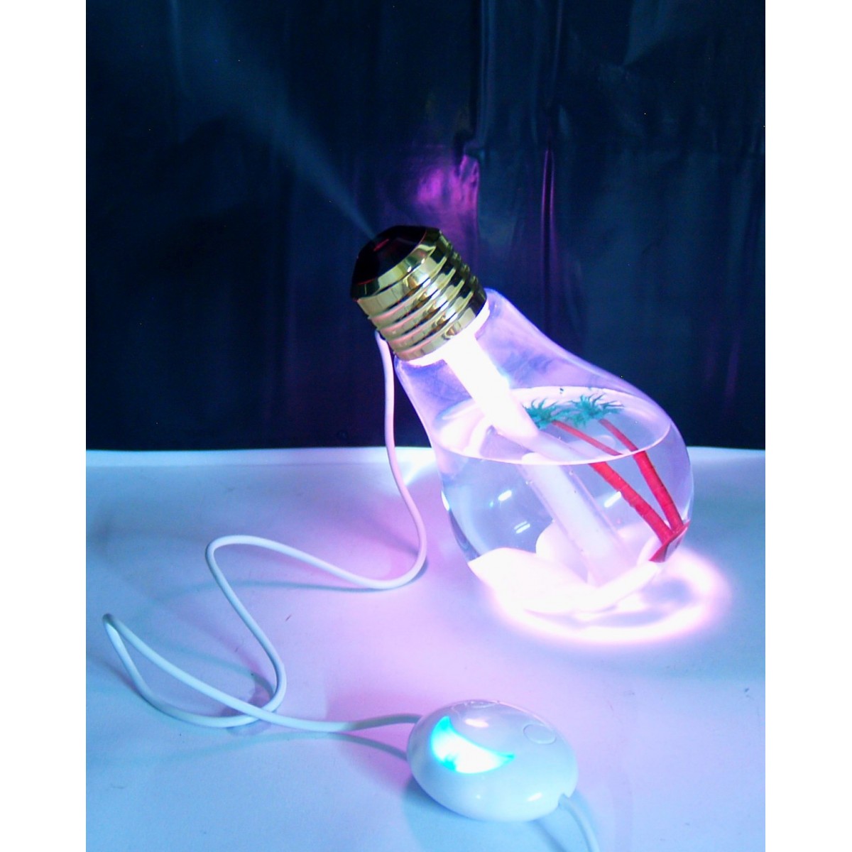 Shaped Like A Multicolor Led Light Bulb