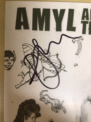 SIGNED-AMYL AND THE SNIFFERS-LP-SELF TITLED-BLACK VINYL-AUTOGRAPHED BY 4-M/UNPL - Imagen 5 de 12