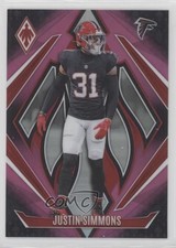 2024 Panini Phoenix Pink Fade 80/88 Justin Simmons #92 5y7