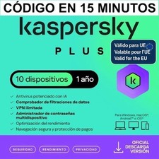 Plus Internet Security 10 Pc/1 año/📩email con código 15 minutos📩