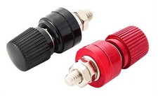 Post Battery Binding Terminal M6 1/4'' Copper Battery Terminal Stud Remote Po...