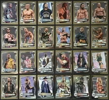 2025 Topps Chrome WWE - Wrestling Cards - Complete Your Set - You U Pick