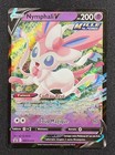 Carte Pokémon : Nymphali V Ultra Rare 2022 Épée & Bouclier SWSH202 NM 🇲🇫