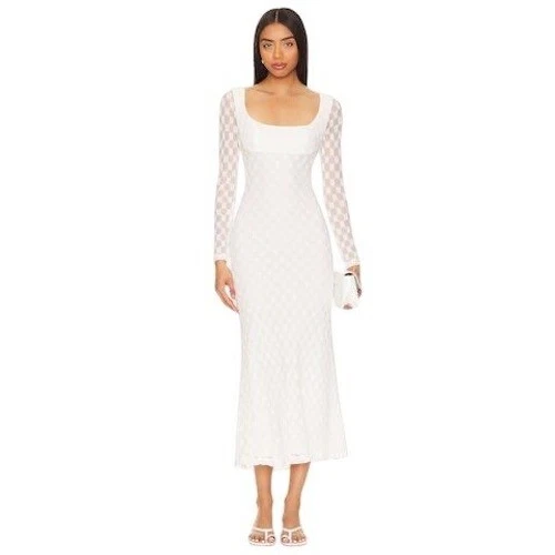 knee length dresses for ladies Black Lace Overlay Long Sleeve Bodycon Midi Dress  AX Paris