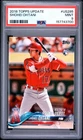 PSA 9 mint 2018 TOPPS UPDATE #US285 SHOHEI OHTANI RC Dodgers Angels legend MVP