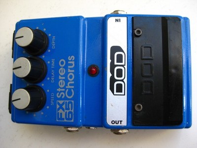 Vintage DOD FX65 Stereo Chorus Guitar Effect Pedal USA
