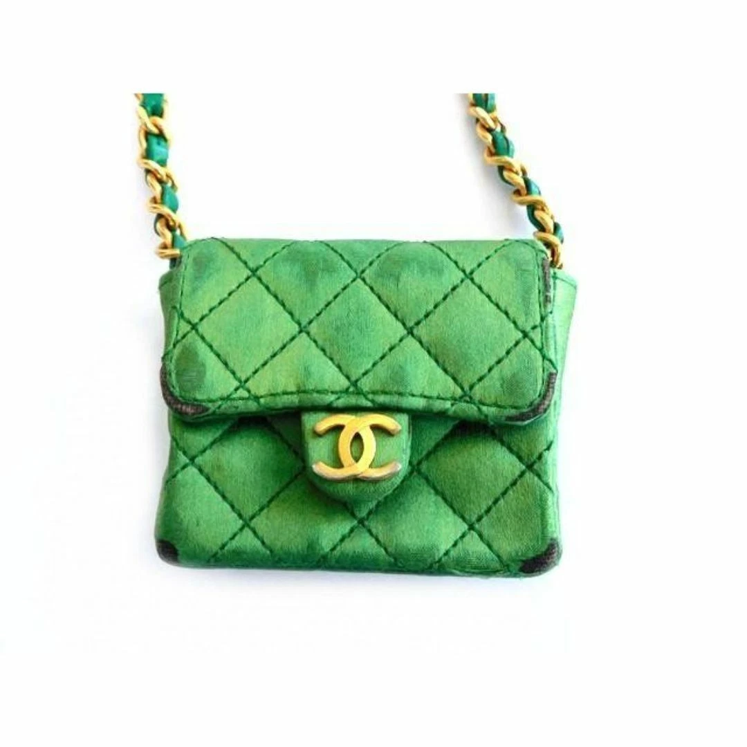 CHANEL Shoulder Bag Green Bags & Handbags for Women for sale | eBay