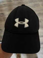 Under Armour Stretch Fit Black size Youth small / Medium Baseball Hat Cap
