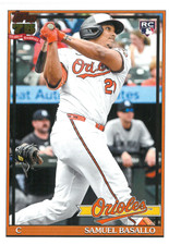 2026 Topps Series 1 1991 Insert - #T91-20 Samuel Basallo (RC) Orioles