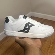 Saucony Spot-Bilt Hawk “White Black” S70851-2 Size 10M/11.5W