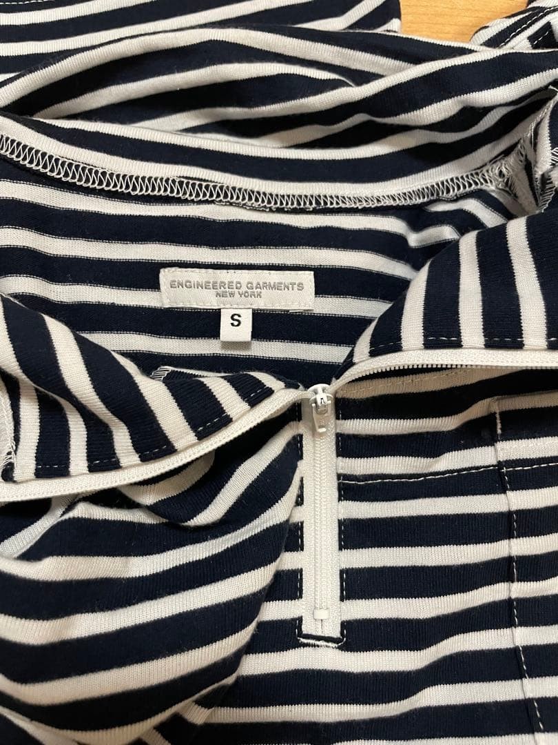 ENGINEERED GARMENTS PULLOVER HALF-ZIP T-SHIRT MEN… - image 5