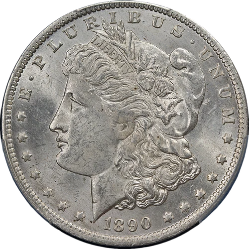 1890-O Morgan Silver Dollar PCGS MS62 Nice Luster