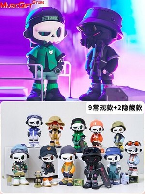 MYTOYS MR.BONE Camping 4  Blind Box Figure Designer Art Doll HOT Confirmed