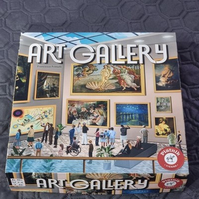 Art Gallery Brettspiel. Wie Neu! Premium-Sleeves für alle Karten