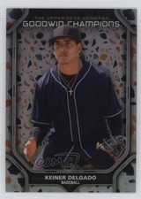 2024 Goodwin Champions Platinum Rainbow Terrazzo /249 Keiner Delgado #P70 0u20