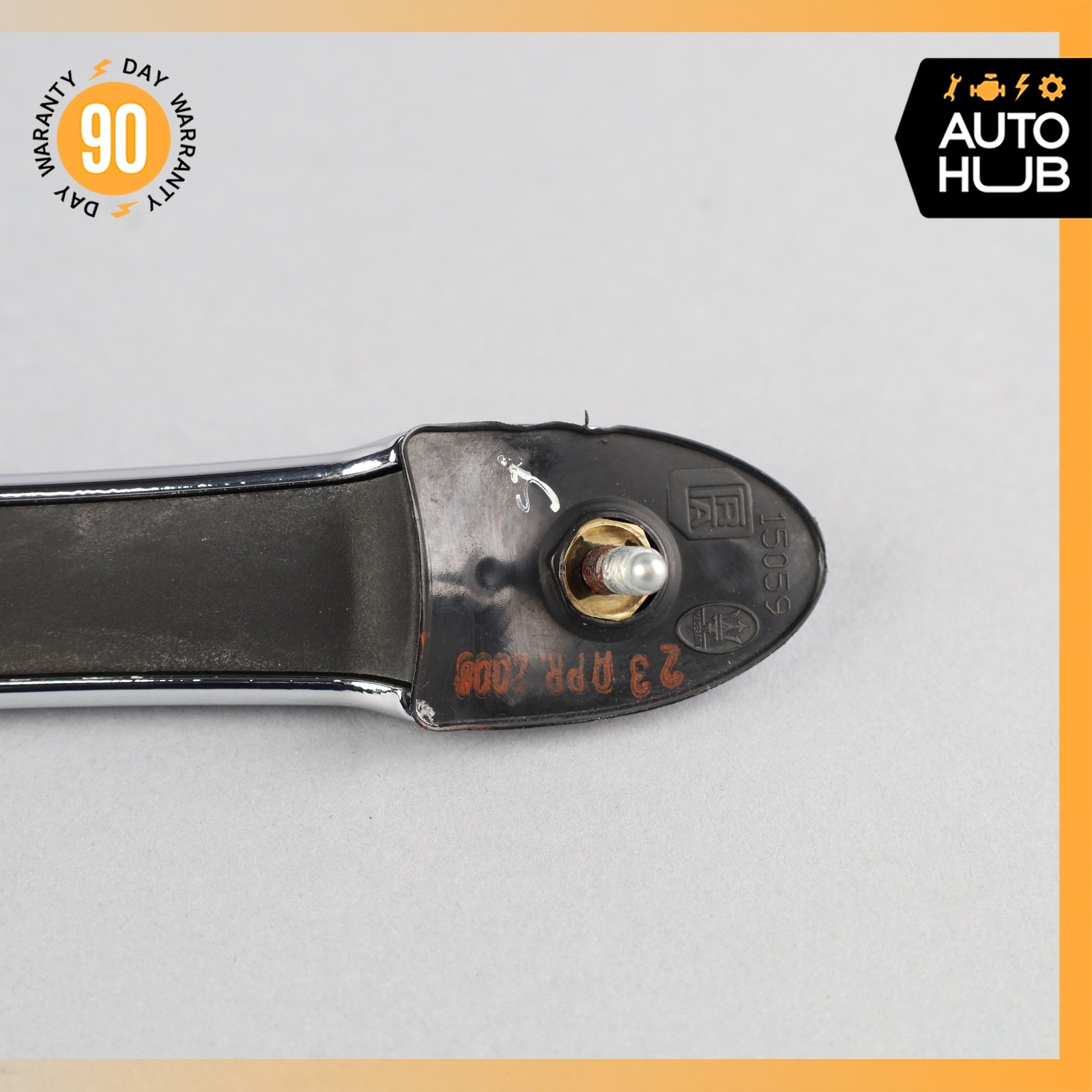 08-19 Maserati GranTurismo M145 Front Left Side Door Handle Chrome OEM
