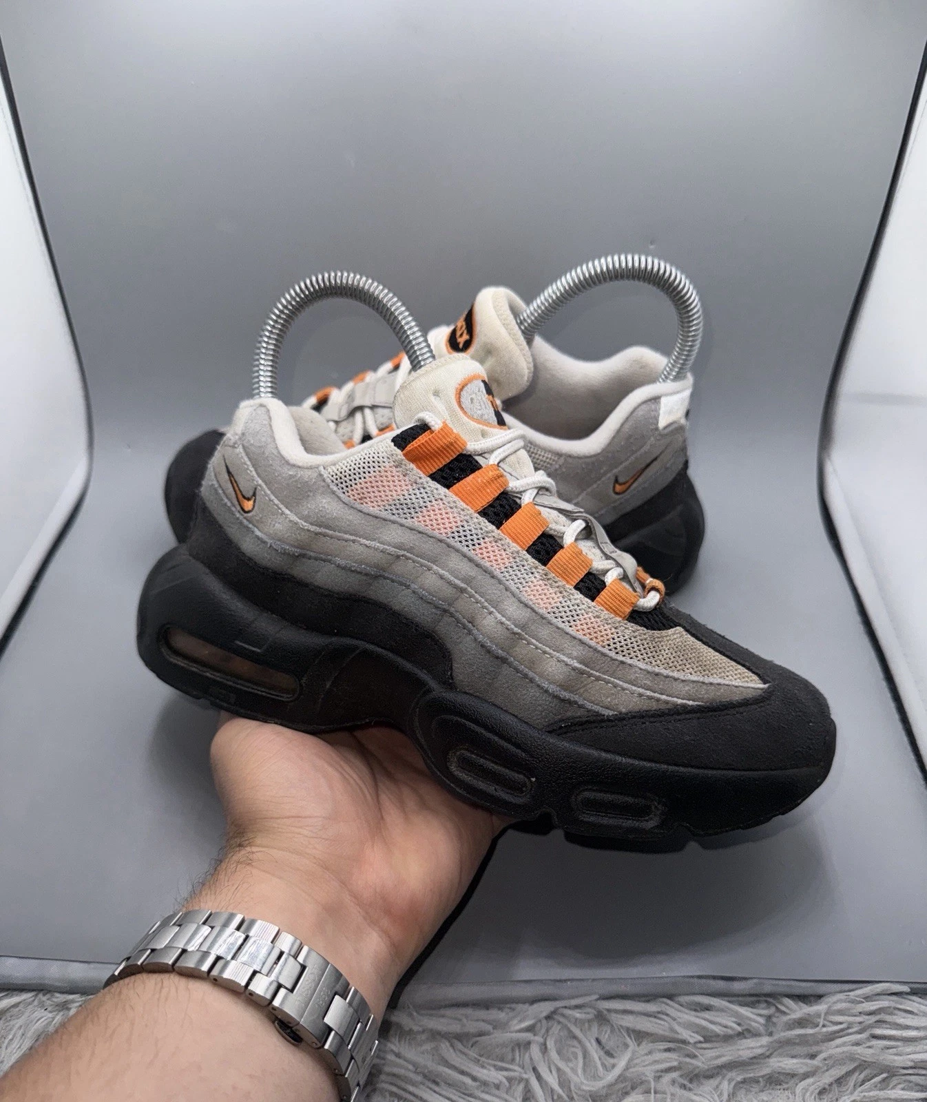 Nike Air Max 95 OG Bright Mandarin - Size UK 2 - II5338-006
