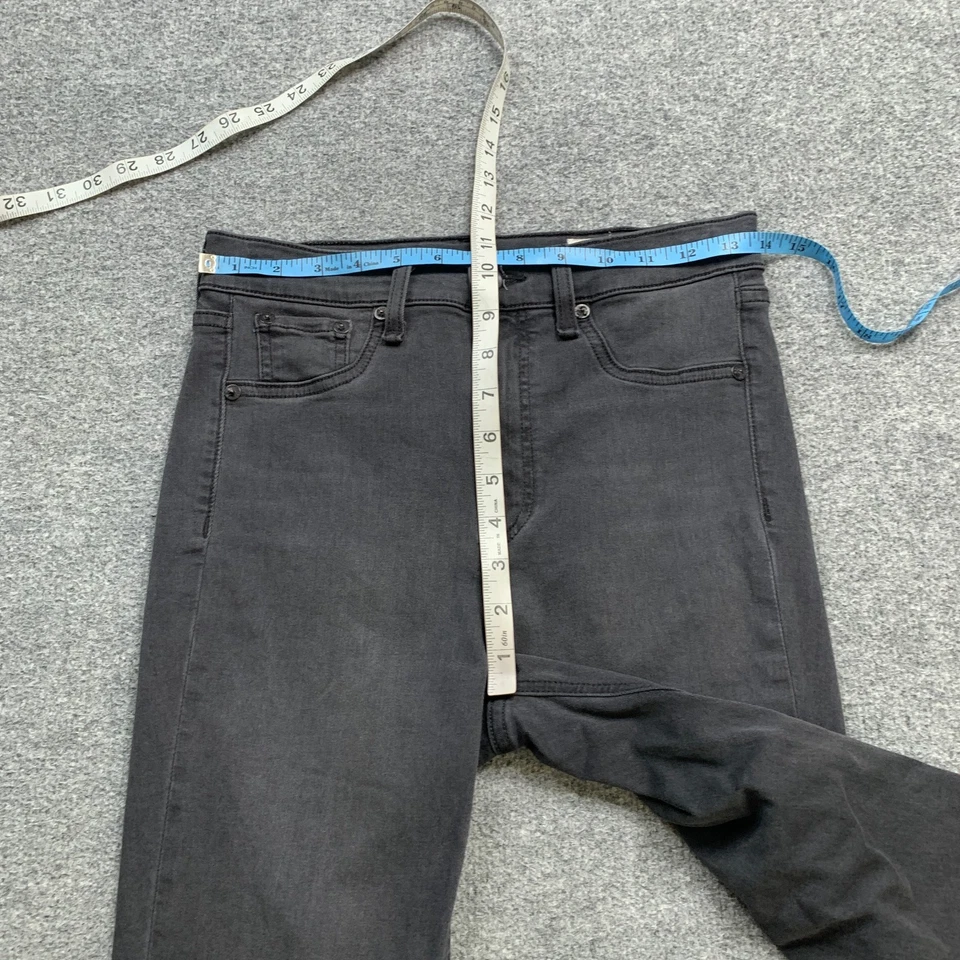 Rag & Bone Jeans Womens 27 Faded Black Denim High Rise Ankle Skinny Stretch - Image 4 of 4