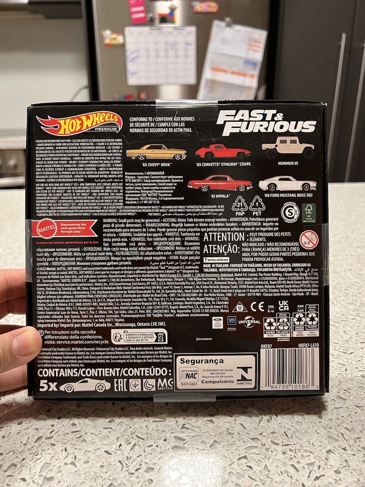 Hot Wheels 2022 - Set Caja Premium - Rápido y Furioso - Juego de 5 - Nuevo y Precintado Foto 2 de 4