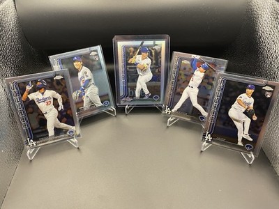 Topps Chrome 2025 Los Angeles Dodgers 5-Card Rookie Lot Hernandez Kim Smith