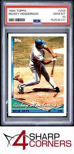 Rickey Henderson #248 1994 Topps card