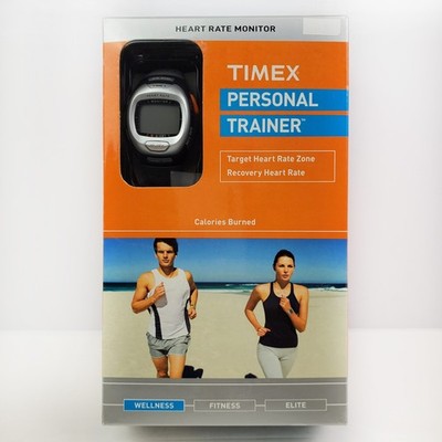 Timex Personal Trainer Heart Rate Monitor Wrist Watch T5G971 F5 NIB