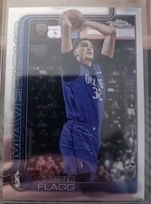 Cooper Flagg 2025-26 Topps Chrome Basketball Base Rookie Card RC Mavericks #251