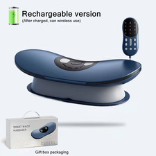 Electric Lumbar Traction Device Massager with Heat Function & Adjustable Intensi