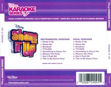 KARAOKE - DISNEY'S KARAOKE SERIES: SHAKE IT UP NEW CD
