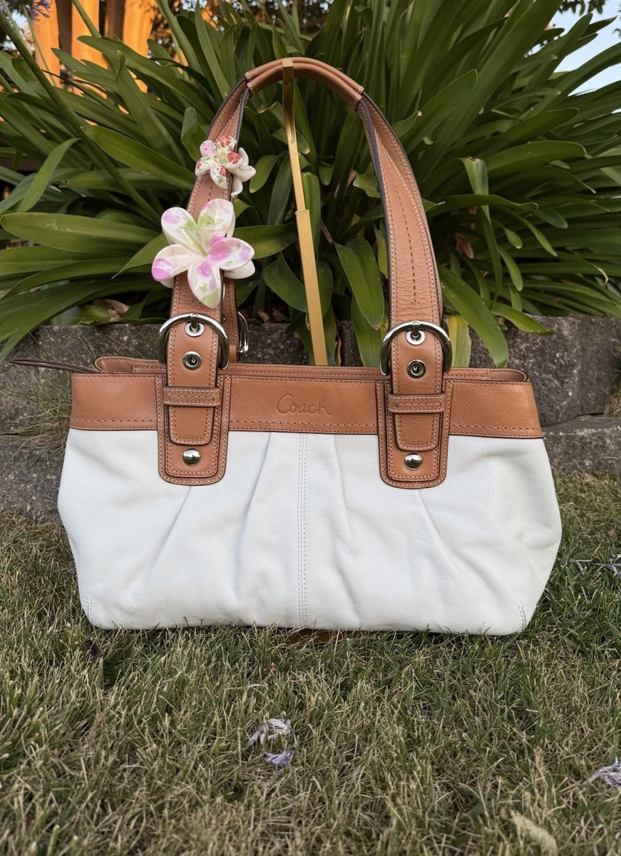 Coach ショルダーバッグ ホワイト バッグ & ハンドバッグ 女性用 | eBay